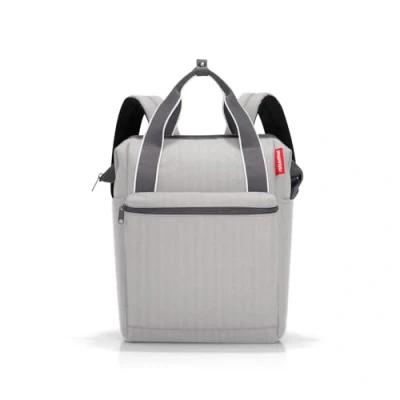Image de Reisenthel Allrounder Sac à dos, Taille: One Size, Herringbone grey