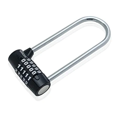 Image de Grandes Longues Beam Locker porte de l&#039;armoire poignées combinaison serrure cadenas gym 5 chiffres sécurité à bagages casier armoire