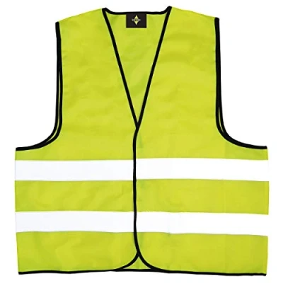 Image de Korntex Gilet de sécurité Standard, avec Ourlet Noir