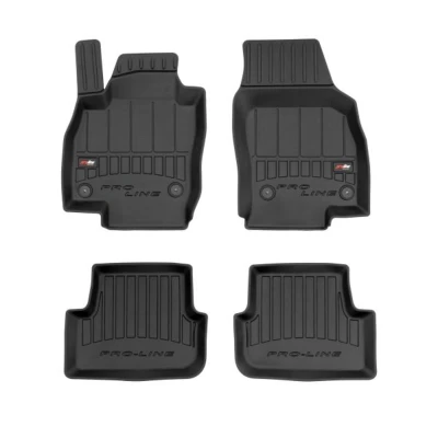 Image de FROGUM 3D407589 Ensemble de tapis sol Caoutchouc avant et arrière 4 noir SEAT: IBIZA 5