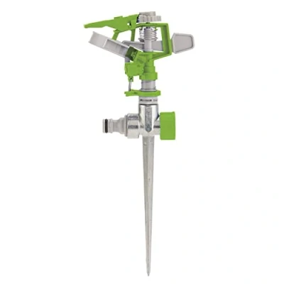 Image de Draper Arroseur à Impulsion Automatique Rotatif 09180, Vert