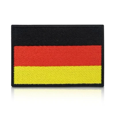 Image de Patch Drapeau de l&#039;Allemagne avec dos Patchs allemand Finally Home