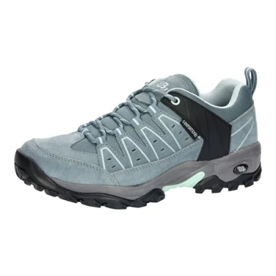 Image de Brütting Mixte Mount Pinos Low Chaussures de Trekking, Turquoise/Noir, 40 EU