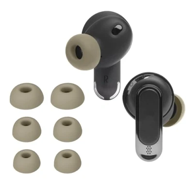 Image de kwmobile 6X Embout Compatible avec JBL Tour Pro 2 Embouts de Rechange en Silicone 3 Tailles