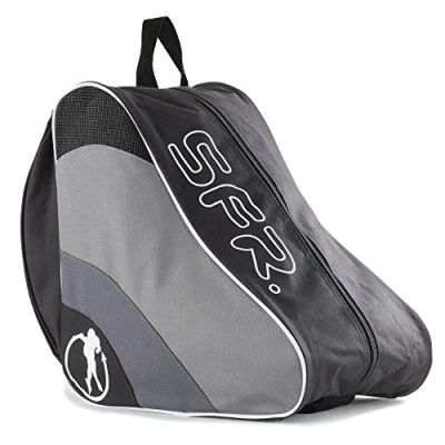 Image de Sac pour rollers/patins à glace II SFR noir Polyester 600D Support intégré Empiècements ventilés