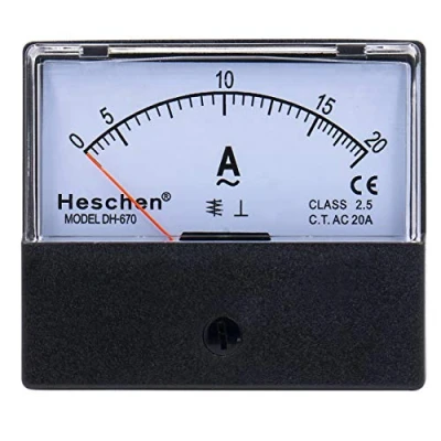 Image de Heschen Ampèremètre DH 670 AC 0 20 A Classe 2.5 Certifié CE
