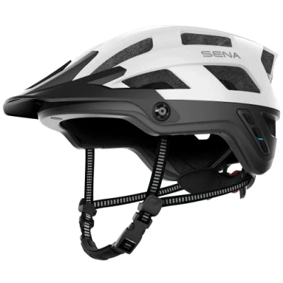 Image de Sena M1 EVO Casque de VTT à Intercom (Blanc Mat, L)