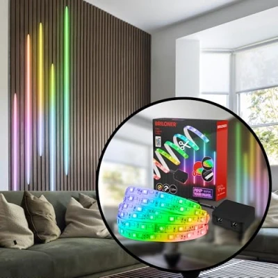 Image de Briloner Ruban LED Pimp your panel, kit de démarrage, RGBW, longueur 2,6 m