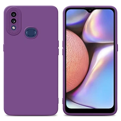 Image de cadorabo Housse Compatible avec Samsung Galaxy A10s / M01s en Fluid Violet Mat Étui de Protection Silicone TPU Flexible