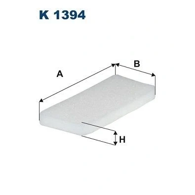 Image de FILTRON K 1394 Filtre d&#039;habitacle à particules 211 92 18
