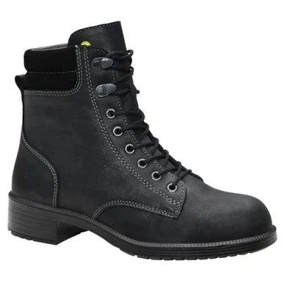 Image de ELTEN chaussures de sécurité NIKOLA noir Mid ESD S2, femme, cuir, embout acier, léger, élégant, noir, pointure : 37
