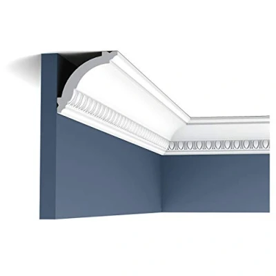 Image de Corniche intemporelle ornée de motifs d&#039;oves CX101 L200 x H6,9 l7,1 ORAC DECOR
