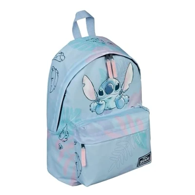 Image de Lilo and Stitch Stli7709, Sac à Dos Mixte, Bleu Clair, 39 x 29 13,5 cm