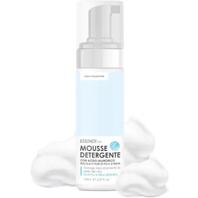 Image de Essenze Mousse Nettoyante Démaquillant Visage pour Peau Sensible, Mixte, Grasse et Sèche Hydratante Douce Avec Acide Hyaluronique Roquette Figue de Barbarie 150ml