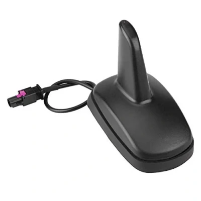 Image de Antenne D&#039;aileron De Requin, Réception Radio Antenne, Aileron Requin Aérien Universel Toit Voiture Comprend Adaptateurs pour 5 6 6R A3 A4 A6 Seat Fakra