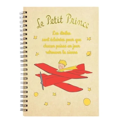 Image de LE PETIT PRINCE Aereo Note Book, Toile, Multicolore, Standard