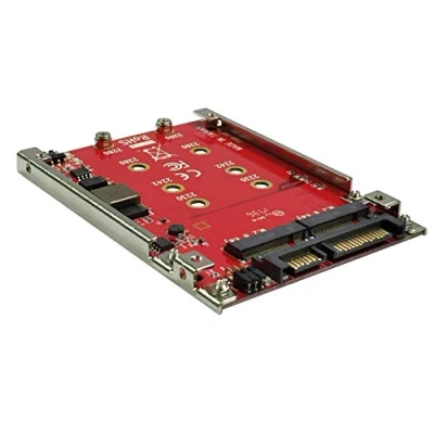Image de Rotronic ROLINE Adaptateur M.2 vers SATA III SSD H/W, 2 NGFF, démarrage et Raid