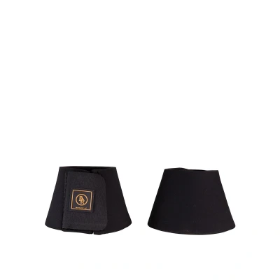 Image de BR Bell sangles de botte d&#039;équitation Néoprène M Noir