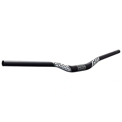 Image de Funn Full On Cintre VTT avec serrage de 31,8 mm et largeur 785 mm, un rehaussé en alliage robuste léger pour VTT, BMX vélo route, rehausse 30 (Noir)