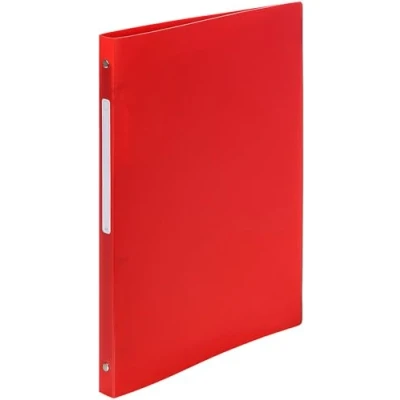 Image de Exacompta réf. 51195E 1 Classeur souple avec étiquette OPAK 4 anneaux ronds diamètre 15 mm Dos 20 Dimensions extérieures : 32 x 25 cm Format à classer A4 Coloris rouge