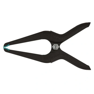 Image de wolfcraft 3431000 Lot de 2 Pinces à ressort bec long, Vert