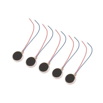Image de 5 pcs DC 3V 80mA Mini Moteurs De Vibration 11000RPM 1020 Plat Coin Type Micro Moteur Vibrant pour Mobile Cell Phone et Pager(27mm)