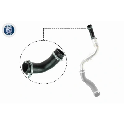 Image de VAICO V25 1023 Gaine De Suralimentation Caouchouc textilé FORD: Focus 2, C Max, Max