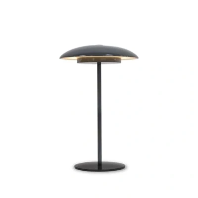 Image de newgarden Lampe de table portable Sardinia Lumière LED chaude sans câbles, avec batterie rechargeable jusqu&#039;à 20 h d&#039;utilisation (Anthracite, 30 cm)