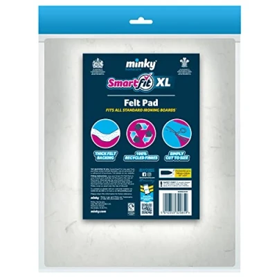 Image de Minky Feutre épais en Polyester, Blanc, Taille XL