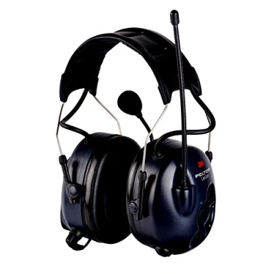 Image de Casque 3M PELTOR LiteCom, 32 dB, PMR à 446 MHz, serre tête, MT53H7A4400 EU