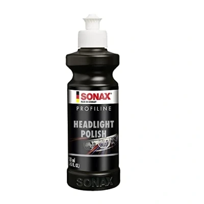 Image de SONAX PROFILINE Headlight polish (250 ml) pâte abrasive pour phares elimine le film jaune et tenrnissement Réf: 02761410