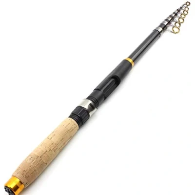 Image de ZYHWY 3.6m3.02.7m2.4m tige de pêche compacte ultra légère, canne à télescopique carbone, carpe, truite poche voyage la mer, poids d&#039;appât 10 60g