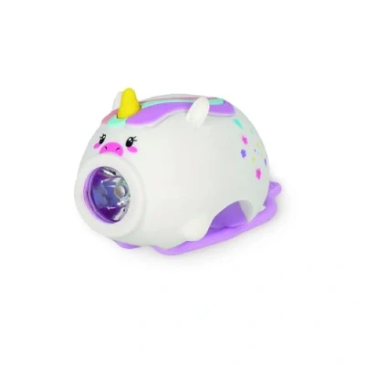 Image de Legami Feu Avant de vélo avec Cloche, thème Unicorn, Sangle réglable, 3 Modes Lumineux, 5 sonores, câble Type C Inclus, Rechargeable, résistant à l&#039;eau