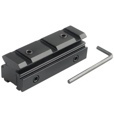 Image de ACEXIER support de portée Tactique 11mm Queue d&#039;aronde 20mm tisserand Rail convertisseur Adaptateur avec clé Allen Fusil à air carabine Pistolet Vue