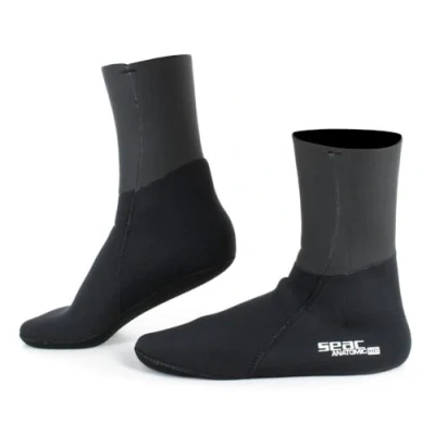 Image de SEAC Anatomic, Chaussettes en néoprène, Thermiques pour la plongée, l&#039;apnée et Chasse sous Marine avec Palmes chaussantes