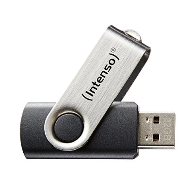 Image de Intenso Basic Line lecteur USB flash 32 Go Type A 2.0 Noir, Argent Neuf