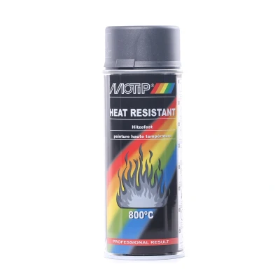 Image de MOTIP 04030 Peinture pour moteur / silencieux Kompakt green glossy 400 ml anthracite