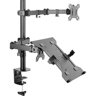 Image de SpeaKa Professional SP MM 302 1 pièce Support décran 33,0 cm (13) 81,3 (32) inclinable + pivotant, réglable en hau