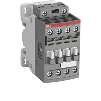 Image de Bloc contacteur modèle AFC09 40 00 80 4 contacts principaux NO, 220 230V 50Hz 230 240V 60Hz, coloris gris, 7,7 x 4,5 8,6 centimètres (référence : 1SBL131201R8000)