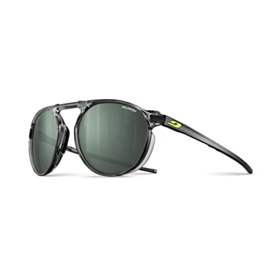 Image de Julbo Meta Sunglasses, Gris Translucide Brillant/Jaune, Taille Unique Unisex