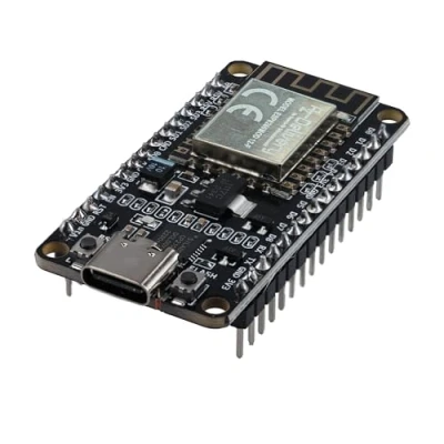 Image de AZDelivery 1 module NodeMCU Amica V2 ESP8266 ESP 12F WiFi avec port USB C Node MCU 8266 Development Board CP2102 compatible Arduino E book inclus