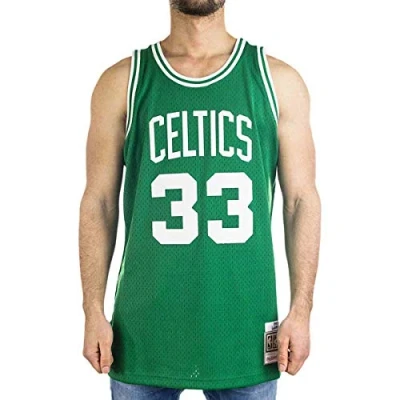 Image de Mitchell &amp; ness Maillot NBA swingman Larry Bird Boston Celtics Hardwood Classics Vert taille S