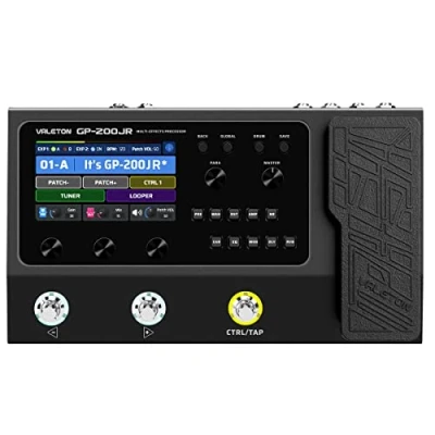 Image de Valeton GP200JR Processeur multi effets guitare version plus petite du GP200, même DSP et mêmes