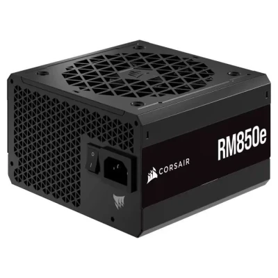 Image de Corsair RM850e (2023) Alimentation Entièrement Modulaire et Silencieuse Compatible ATX 3.0 PCIe 5.0 Condensateurs à 105C Efficacité 80 PLUS Gold Support de Veille Moderne Noir