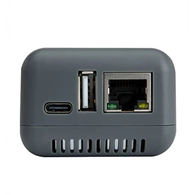 Image de LOYALTY SECU Mini Serveur d&#039;impression réseau WiFi pour imprimante USB (Gris)