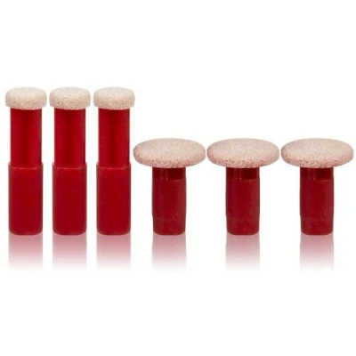 Image de PMD Personal Microderm Replacement Discs Inclut 4 Petits Disques Pour le Visage, 2 Grands Corps et 1 Filtre Modèles Classic, Plus, Pro Man Very Coarse/Rouge