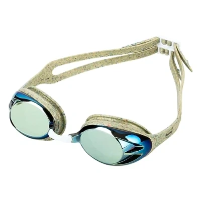 Image de Fashy Lunettes de natation unisexes Power Mirror, confortables, dorées