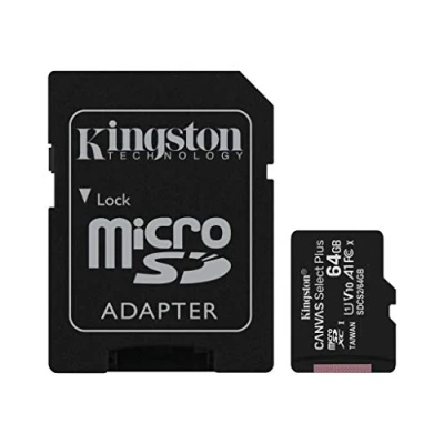 Image de Kingston Carte mémoire microSD SDHC 64 Go Produit d&#039;origine Pour Samsung Galaxy A3 (6) 2016 SM A310F