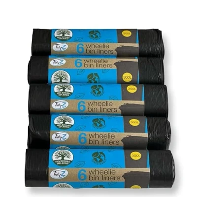 Image de Tidyz Lot de 30 sacs poubelle extra larges 300 l