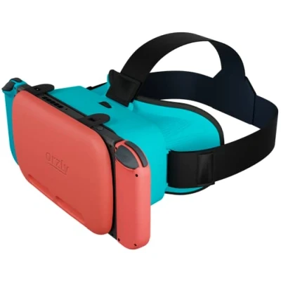 Image de Orzly Casque VR conçu pour la Nintendo Switch et Console OLED avec lentille réglable Une expérience de Jeu réalité virtuelle Labo Tanami Édition Coffret